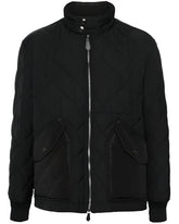 Burberry Men's Black Harrington Jacket
